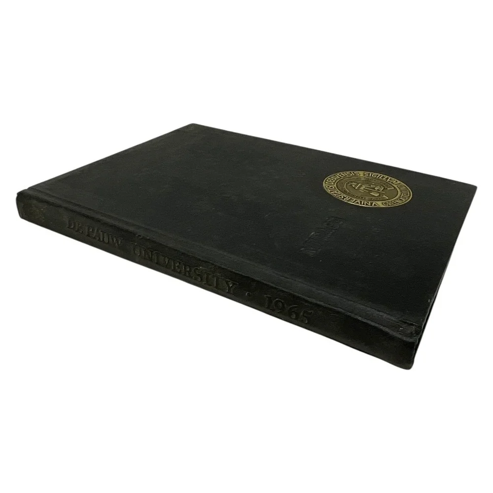 The Mirage 1965 DePauw University Yearbook Greencastle Indiana Alumni‎ Book